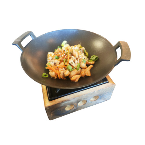 Sarten de pollo y verduras