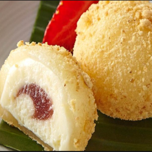 Mochi tarta de queso