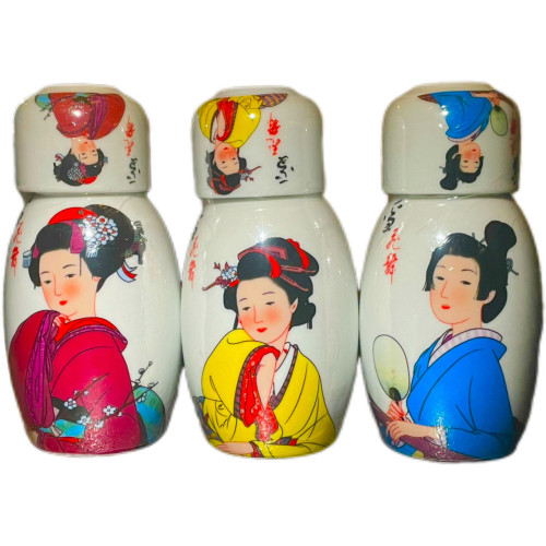 Sake (importado) con jarra y vaso (regalo)