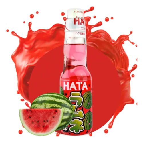 Bebida japonesa sabor sandía